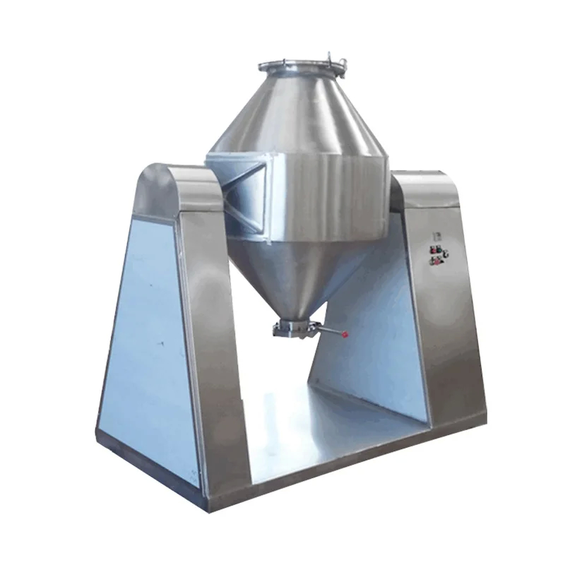 OEM / ODM Custom Flour Spices Double Cone Blender Sugar Mixer For Dry Ingredients