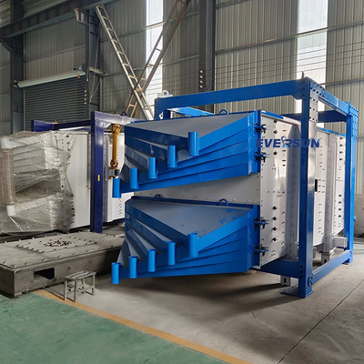 5 - 70 Tons/Hour Rectangular Gyratory Sifter Screening Machine With Screening Area 3-7.2m2