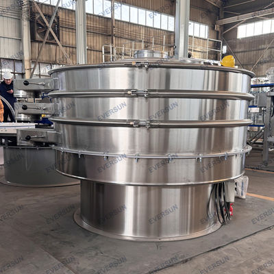 Full Stainless Steel Vibrating Screen Powder Particle Impurity Filtration Sieve Machine