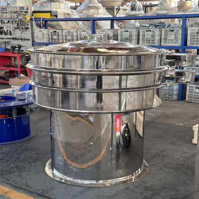 Full Stainless Steel Vibrating Screen Powder Particle Impurity Filtration Sieve Machine