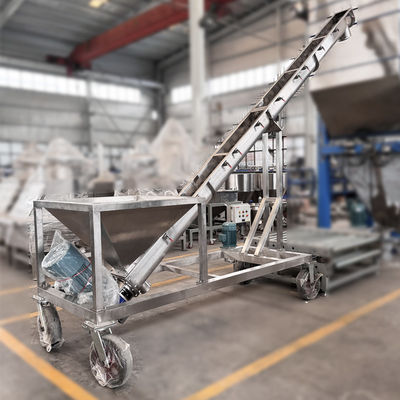 Efficient u screw conveyor cement mortar stainless steel screw conveyor equipment