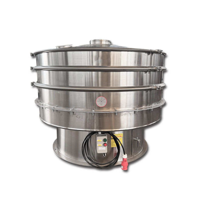 Full Stainless Steel Vibrating Screen Powder Particle Impurity Filtration Sieve Machine