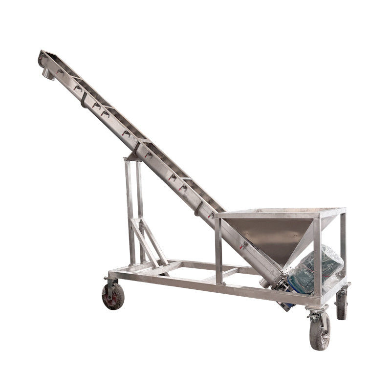 Efficient u screw conveyor cement mortar stainless steel screw conveyor equipment