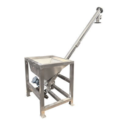 アウガー・スクリュー・コンベヤー 粉末粒や小ブロック材料の連続移動のための螺旋刃駆動型コンベヤー